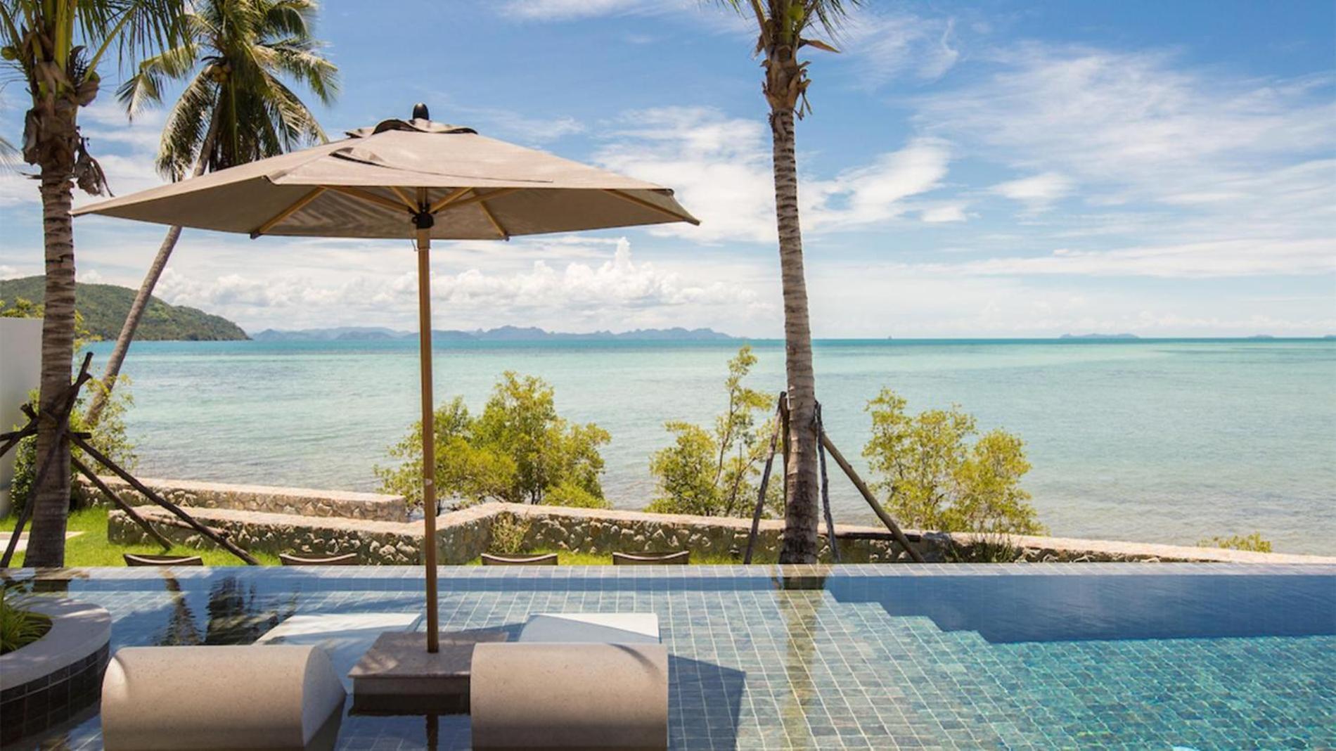 Exclusive Sea Renity A Beachfront Villa Retreat Sleeps 12 Adults And 6 Kids Laem Sor Exterior photo